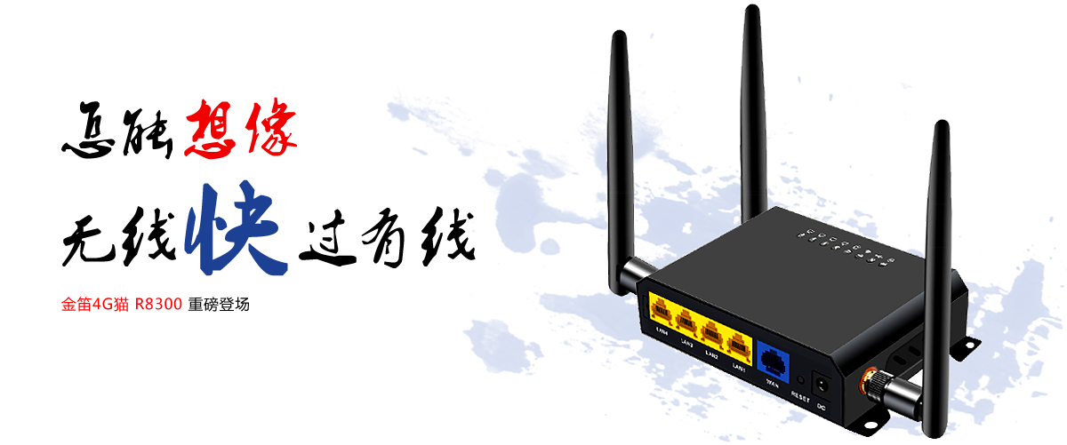 金笛新品發(fā)布:金笛4G貓R8300